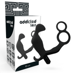 Plug Anal Com Vibraçao Addicted Toys Com Anel Duplo
