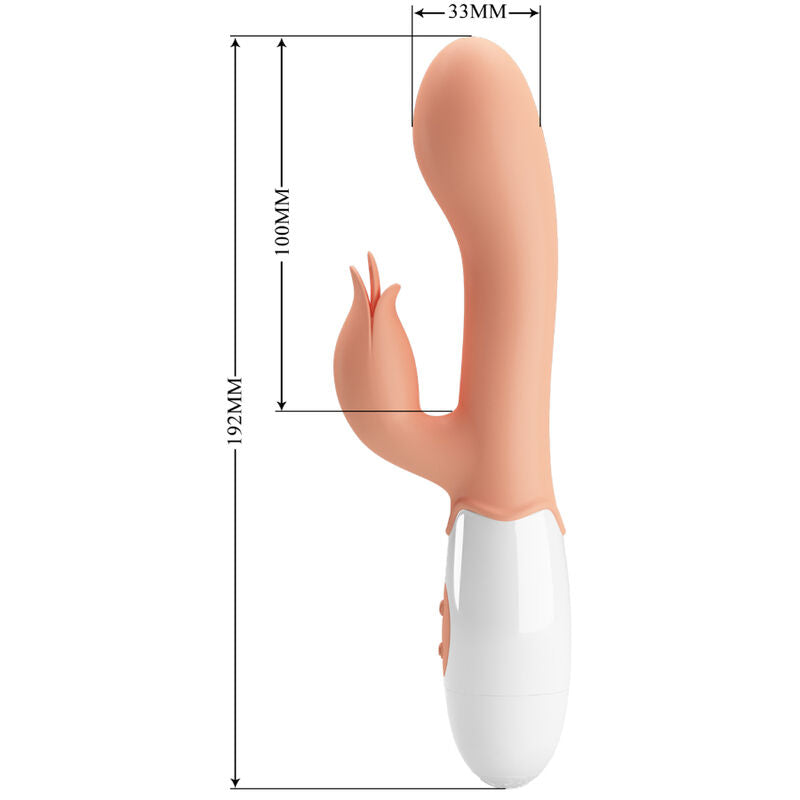Pretty Love - Vibrador Bloody Mary Com Estimulador