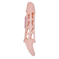 Pretty Love - Capa Extensora De Pênis Harrison Com Vibração E Correia 13,5 Cm