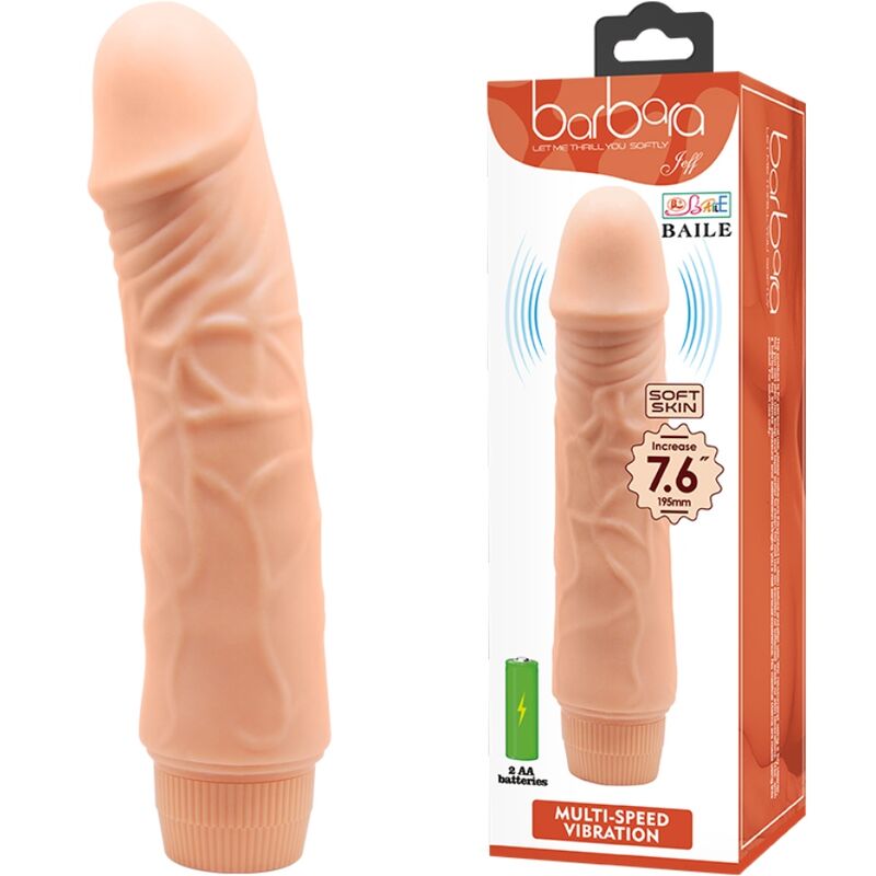 Vibrador Realistico Baile - Barbara 20 Cm