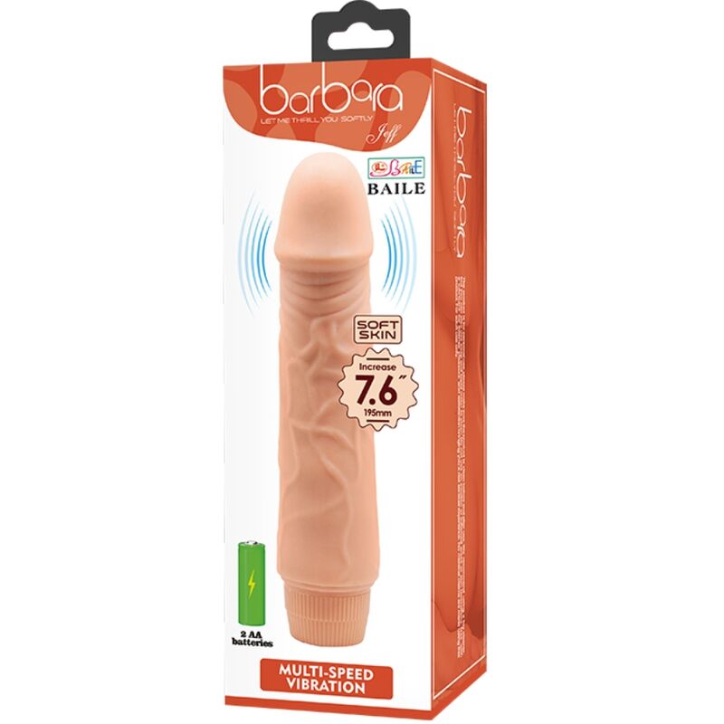 Vibrador Realistico Baile - Barbara 20 Cm