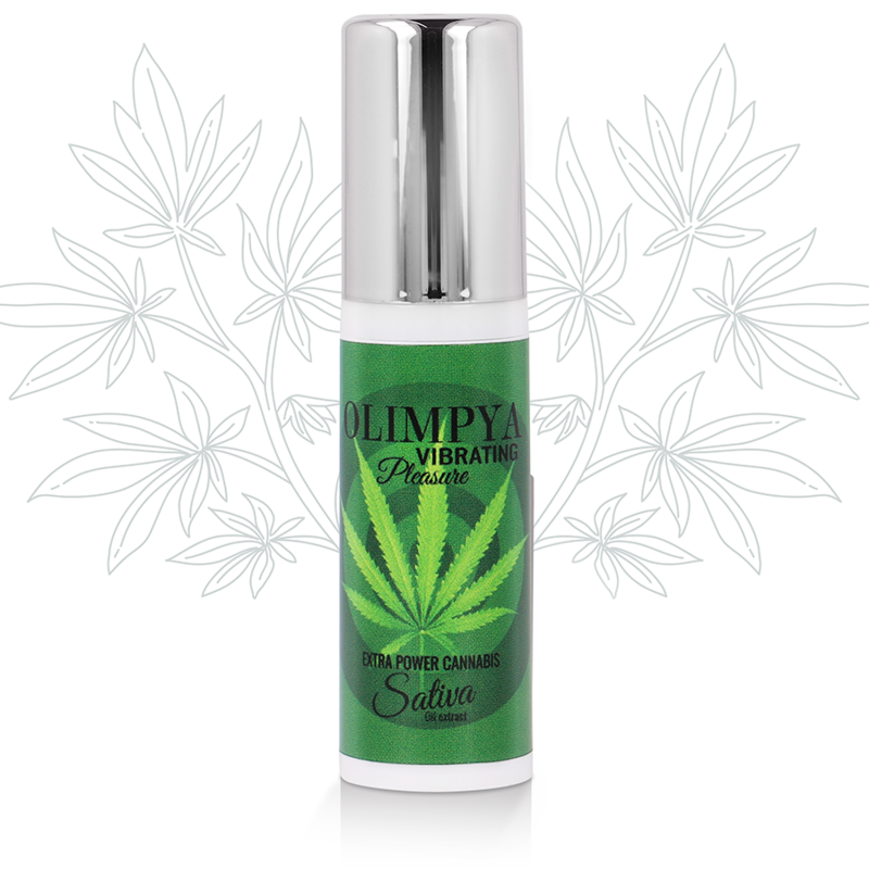 Liquido Vibrador Olimpya Vibrating Pleasure Extra Sativa Cannabis