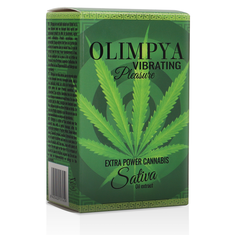 Liquido Vibrador Olimpya Vibrating Pleasure Extra Sativa Cannabis