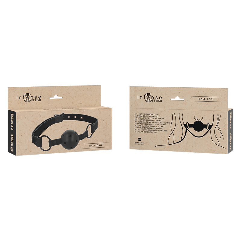 Gag Intense Fetish - Vegan Leather Ball