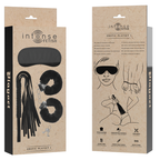 Fetish Playset Erótico 1 Com Algemas, Mscara Cega E Flogger