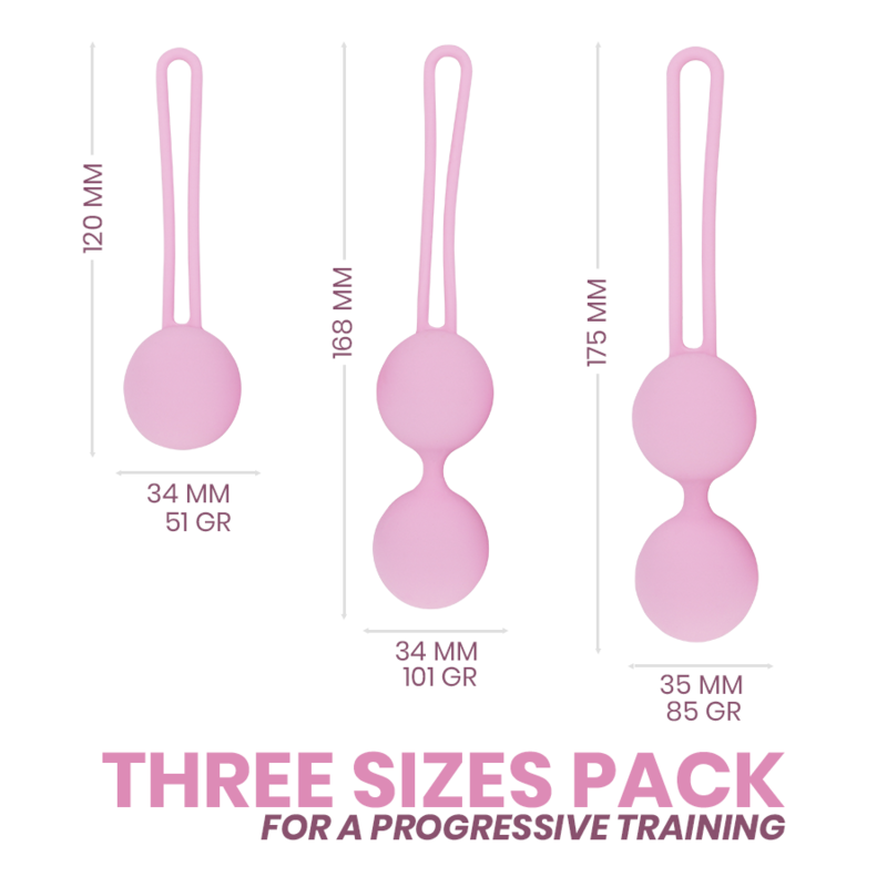 Kit Bolas Kegel Intimichic Pelvis Health Ii Reabilitação Do Assoalho Pélvico