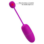Pretty Love - Ovo Vibrante De Ninfa Controlado Por Aplicativo Roxo
