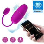 Pretty Love - Ovo Vibrante De Ninfa Controlado Por Aplicativo Roxo