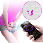 Pretty Love - Ovo Vibrante De Ninfa Controlado Por Aplicativo Roxo