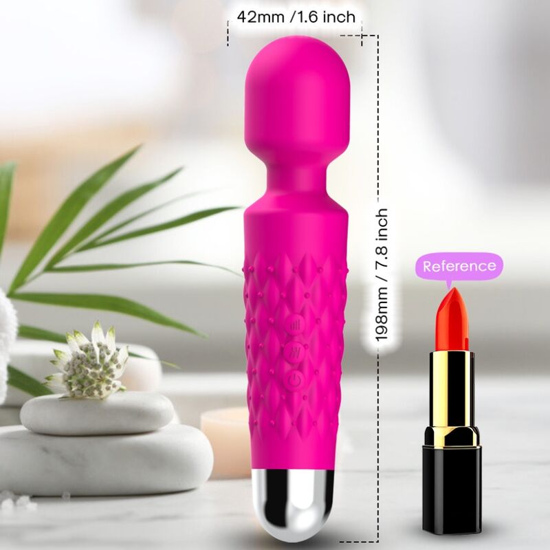 Harmonia - Massageador E Vibrador De Cabeça Flexível Postman Fuchsia