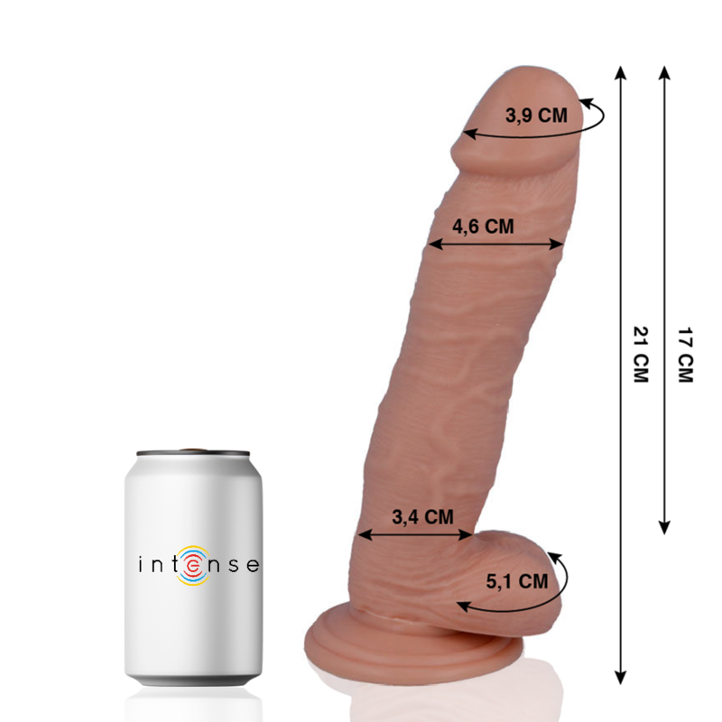 Dildo Realistico Mr Intense 24 21 Cm -O- 4.6Cm