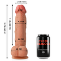 Dildo Cyber Silicock Saul Ultra Realistico Soft Liquido Silicone 21Cm