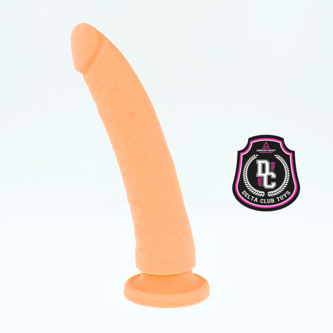 Dildo Delta Club Toys Dong Flesh Silicone 23 X 4.5 Cm