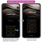 Pretty Love - Hector Vibrador Electroshock Por Control Por App Lila