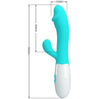 Pretty Love - Vibrador Snappy Para Ponto G Verde-Água