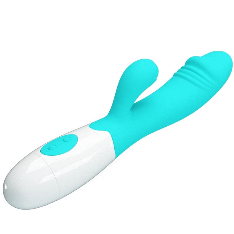 Pretty Love - Vibrador Snappy Para Ponto G Verde-Água