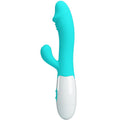 Pretty Love - Vibrador Snappy Para Ponto G Verde-Água