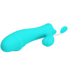 Pretty Love - Vibrador Snappy Para Ponto G Verde-Água