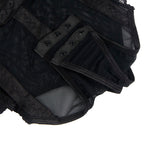 Subblime - Teddy Com Detalhe De Alça-Liga No Peito Preto L/Xl
