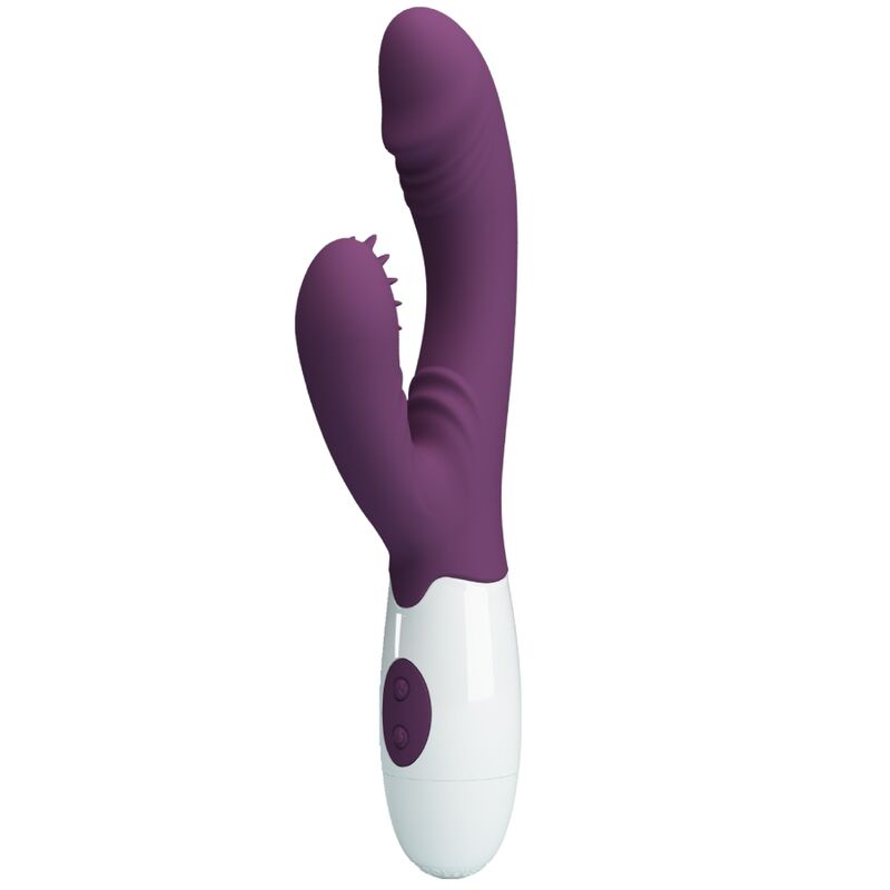 Pretty Love - Vibrador Andre Rabbit E Estimulador De Ponto G Roxo