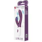 Pretty Love - Vibrador Andre Rabbit E Estimulador De Ponto G Roxo