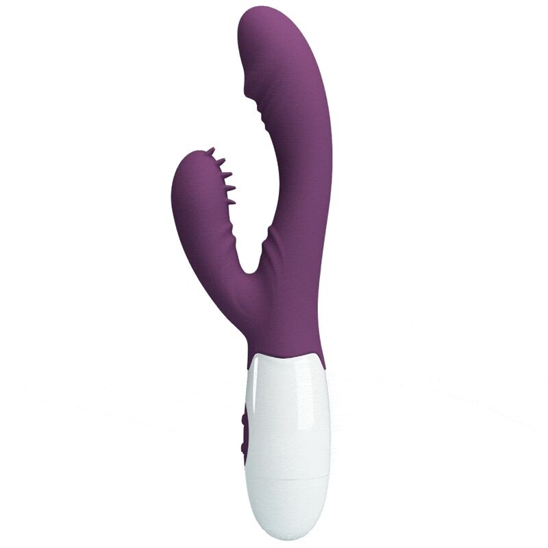 Pretty Love - Vibrador Andre Rabbit E Estimulador De Ponto G Roxo