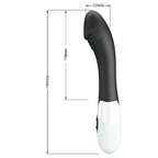 Pretty Love - Vibrador Elemental Para Ponto G - 30 Modos - Preto