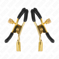Kink - Grampos De Mamilos Dourados 6 Cm