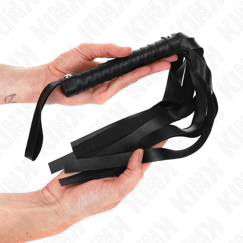 Kink - Chicote Preto Com Cauda Larga 48,5 Cm