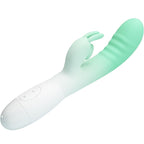 Pretty Love - Cerberus Vibrador Rabbit 3O Vibraciones Verde