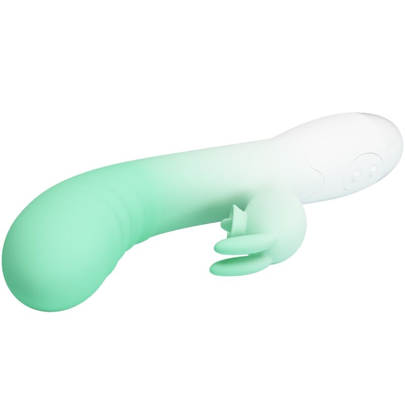 Pretty Love - Cerberus Vibrador Rabbit 3O Vibraciones Verde