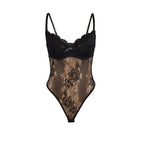 Subblime- Bodysuit De Renda 955618 Com Fecho Inferior Preto S/M