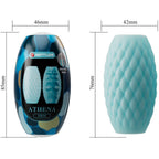 Pretty Love - Masturbador Masculino De Silicone Athena Eros Azul Céu