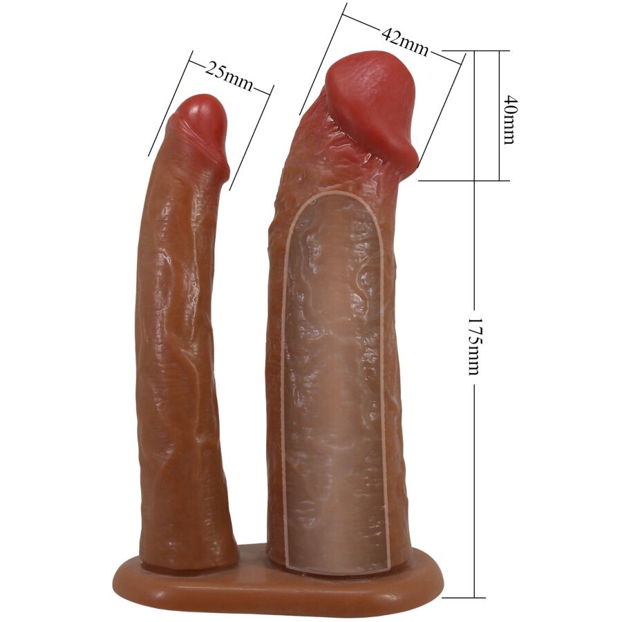 Pretty Love - Keaven Harness Briefs Universal & Confortável Double Dildo
