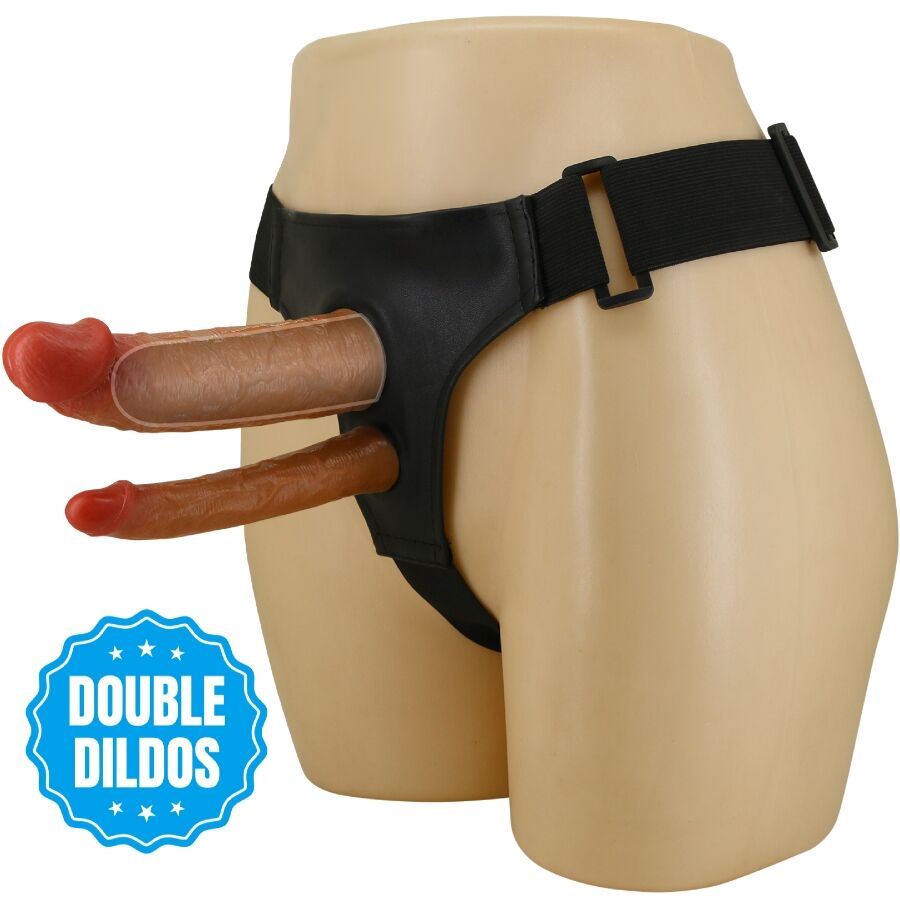 Pretty Love - Keaven Harness Briefs Universal & Confortável Double Dildo