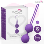 Bolas Kegel Moressa Osian Three Premium Silicone Roxo