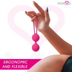 Bola Kegel Moressa Osian Três Premium Silicone Rosa