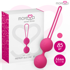 Bola Kegel Moressa Osian Três Premium Silicone Rosa