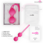 Bola Kegel Moressa Osian Três Premium Silicone Rosa