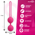 Bola Kegel Moressa Osian Três Premium Silicone Rosa