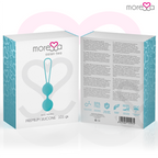 Bolas Vaginais Amoressa Osian Two Premium Silicone Turquoise