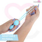 Bolas Vaginais Amoressa Osian Two Premium Silicone Turquoise