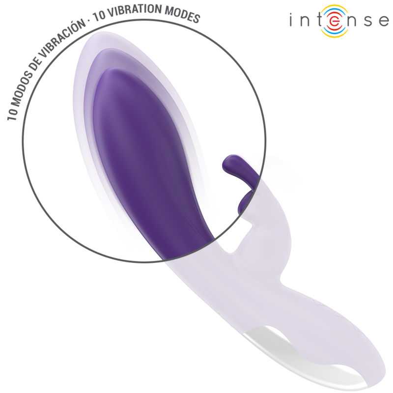Intense - Randall Vibrador Rabbit 10 Vibraciones Morado