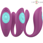 Intenso - Vibrador E Estimulador Annie Em Forma De U Controle Remoto Roxo