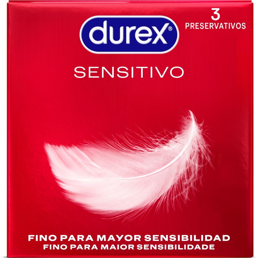 Preservativos Durex - Suave E Sensível 3 Unidades
