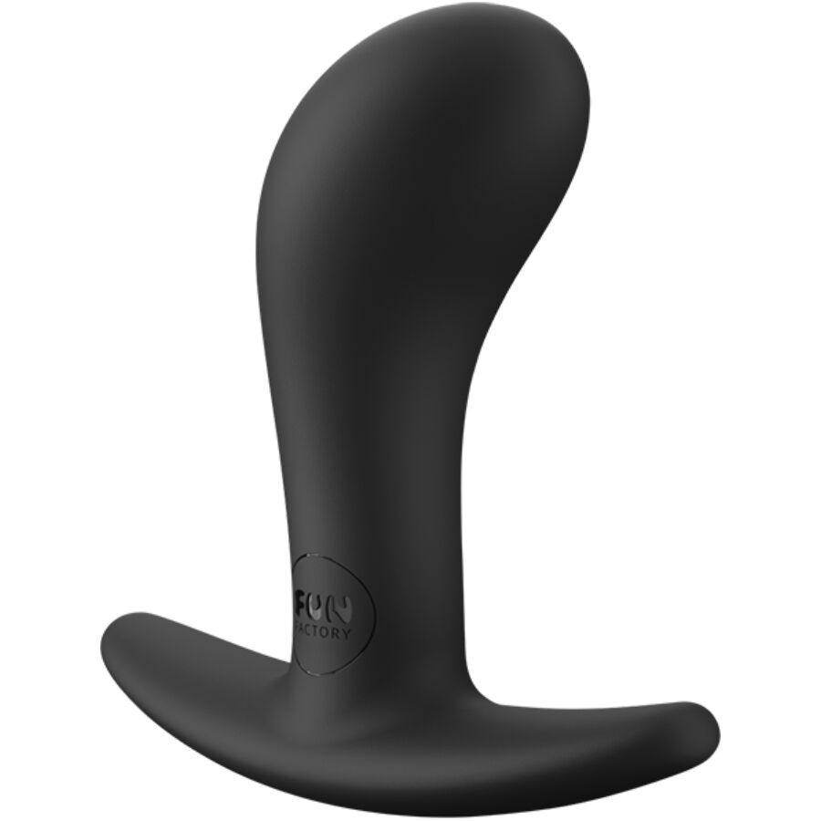 Plug Anal Em Formato De Bota Tamanho S Preto Fun Factory