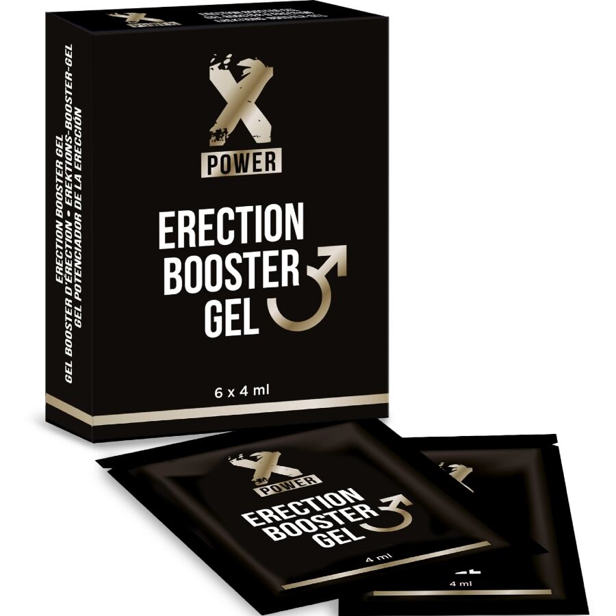 Gel Aumentador De Ereção Xpower 6 X 4 Ml