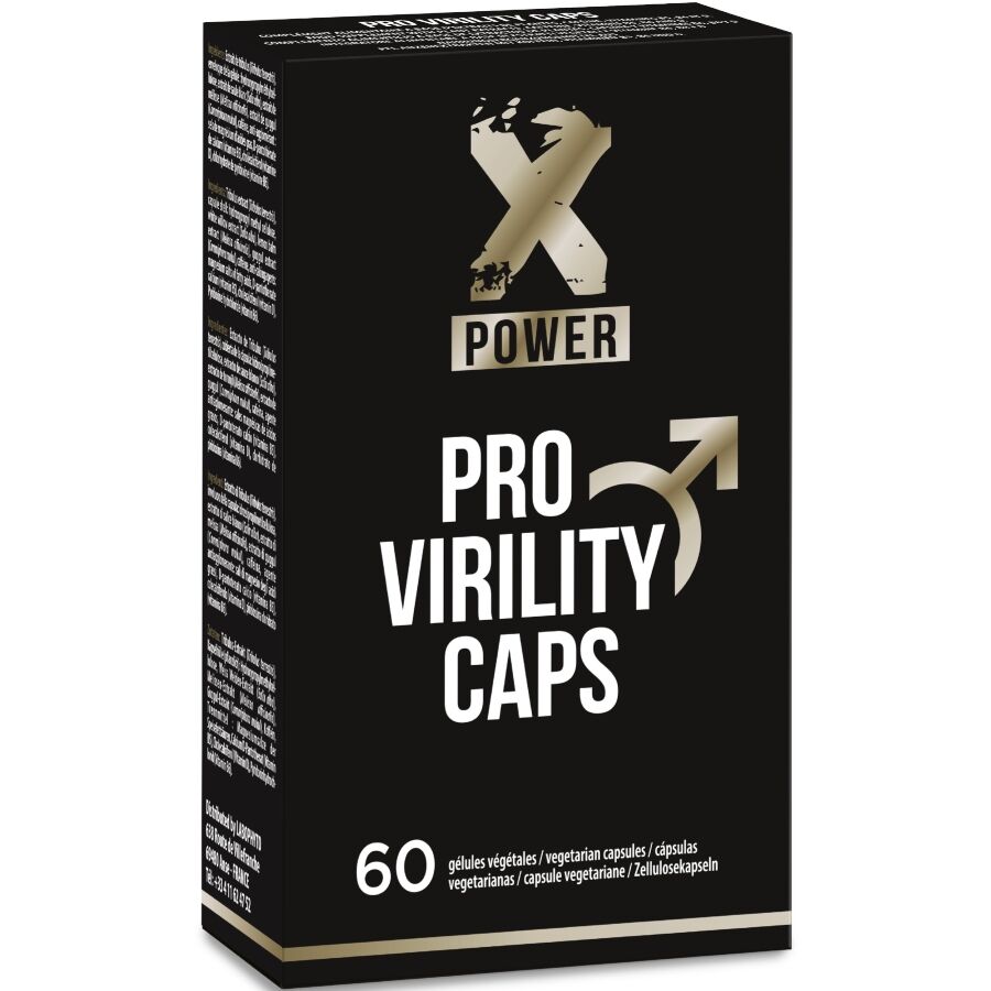 Xpower - Cápsulas De Vitalidade E Virilidade Pro Virility 60 Unidades