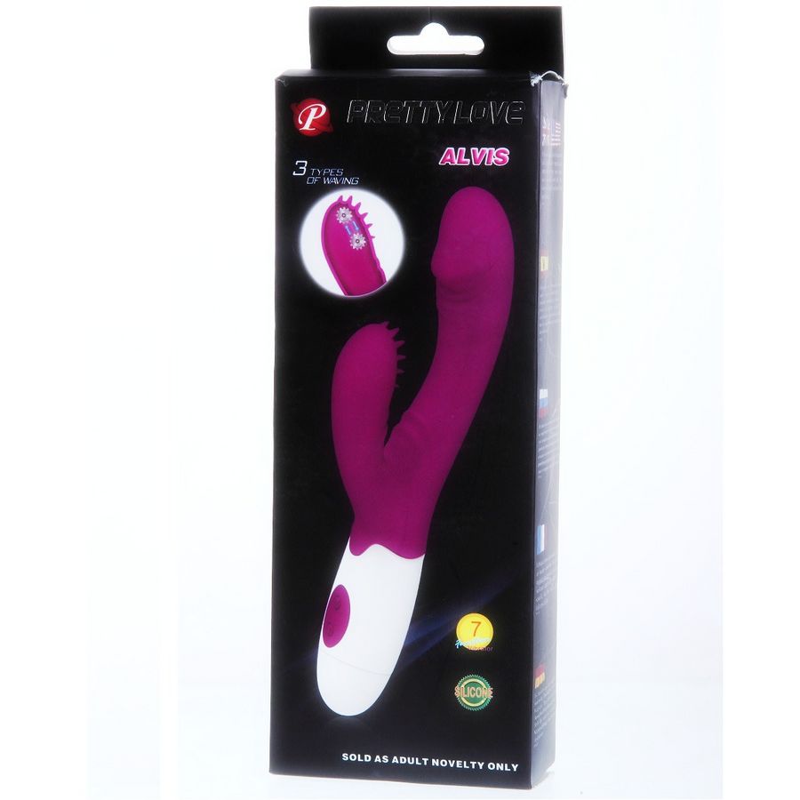 Vibrador Pretty Love Flirtation - Andre Vibrator With Clit Stimulation