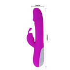 Vibrador Com Estimulação De Clitóris Pretty Love Flirtation - Robert